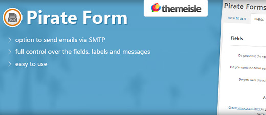 Pirate Form - плагин формы обратной связи от команды разработчиков Themisle