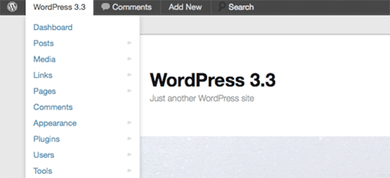 WordPress 3.3 – Sonny